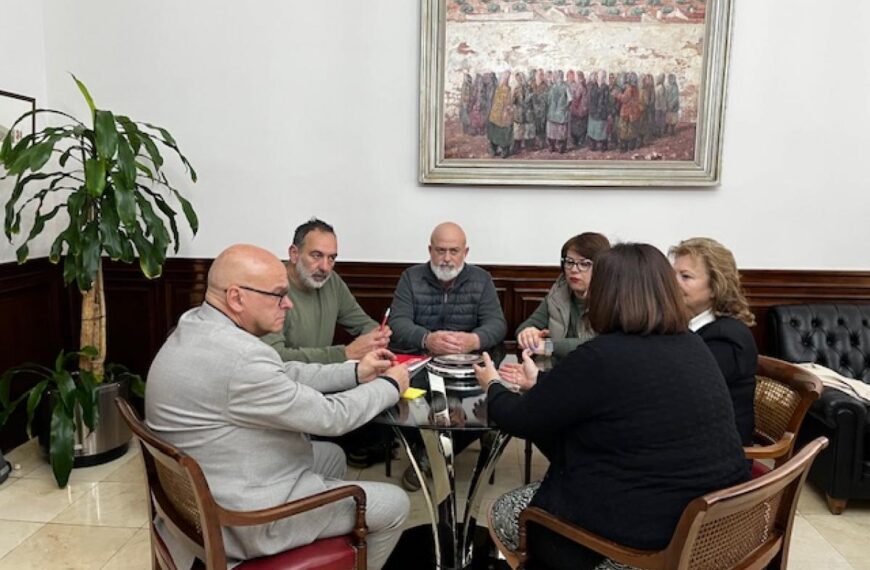 Reunión de CCOO con el subdelegado del Gobierno.