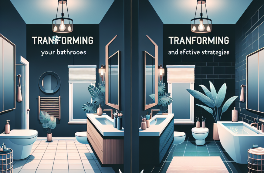Claves para Transformar tu Baño: Errores Comunes y Estrategias Efectivas