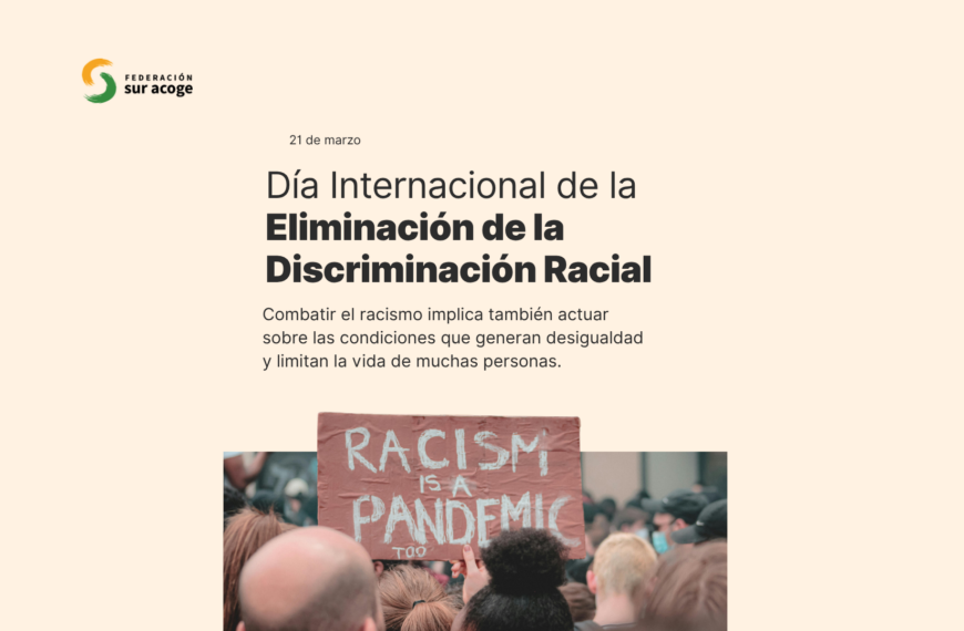 Combatir el Racismo: Un Pilar para Construir Convivencia - Federación Sur Acoge