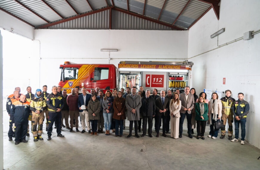 Comienzan las Obras del Primer Parque de Bomberos en la Comarca de Los Vélez