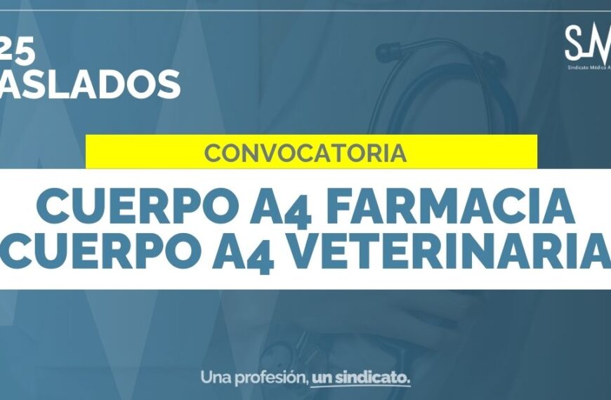 Convocatoria de Concurso para la Provisión de Puestos Vacantes del Cuerpo Superior Facultativo de Instituciones Sanitarias en Farmacia y Veterinaria