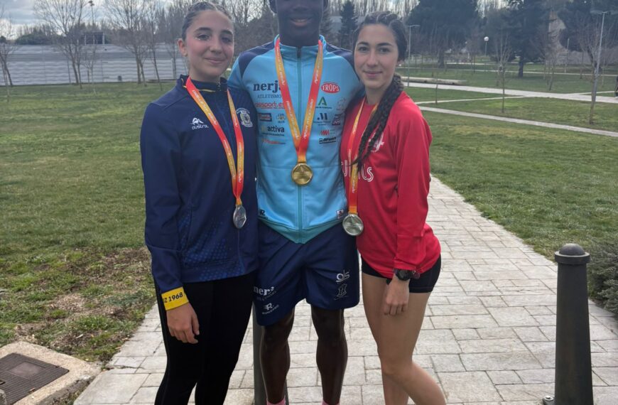 DIEZ MEDALLAS OBTENIDAS POR FAA EN EL CAMPEONATO DE ESPAÑA SUB16 DE SALAMANCA