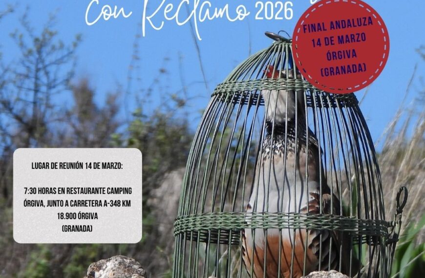 Determinación de los Campeones Andaluces de Perdiz con Reclamo este 14 de Marzo en Órgiva, Granada