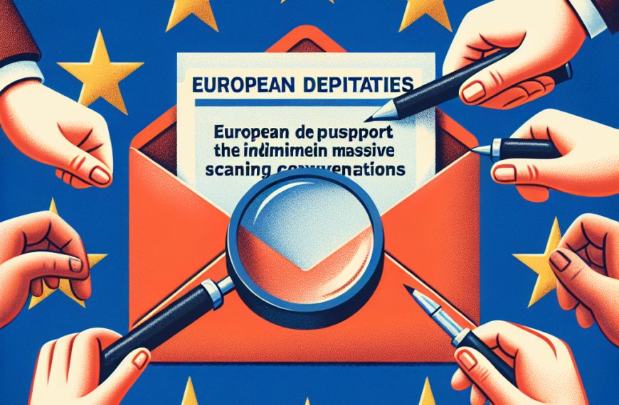 Diputados Europeos Abogan por el Fin del Escaneo Masivo de Conversaciones Privadas