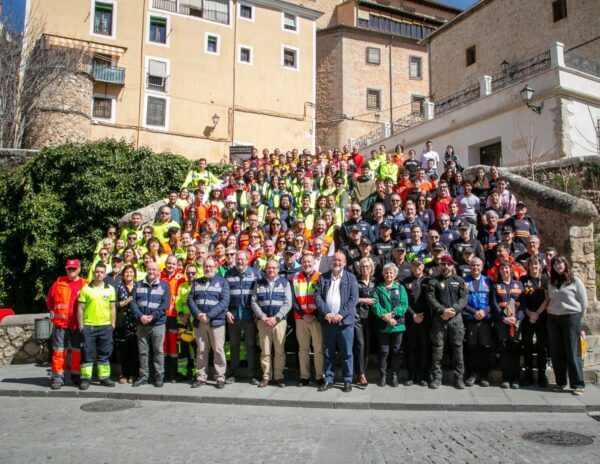 El COACM refuerza su Agrupación de Emergencias con la participación en el simulacro del PRICAM en Cuenca