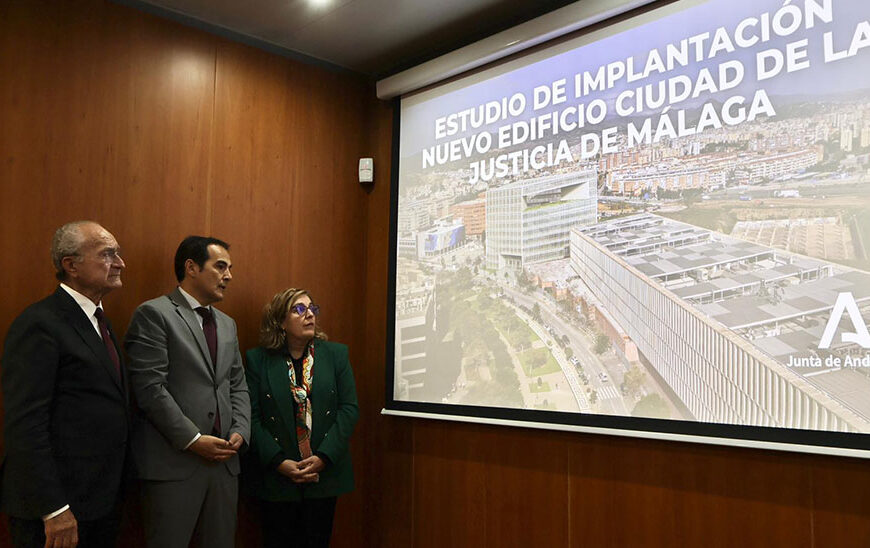 El Gobierno Andaluz Anuncia Expansión de la Ciudad de la Justicia de Málaga con Nueva Torre de 8 Plantas