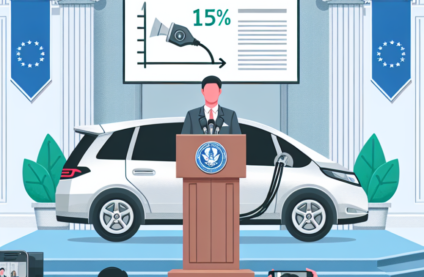 El Gobierno Introduce Incentivo Fiscal del 15% para Fomentar la Adquisición de Vehículos Eléctricos