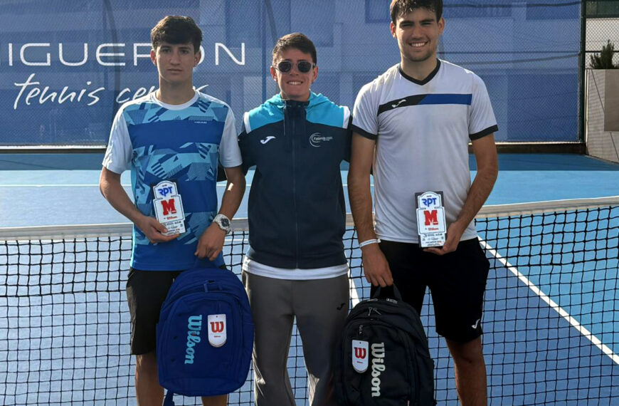 Circuito RPT Marca en Higueron Tennis Center - Foto Darío Ortega, Paula Cueto y Nacho Cepeda