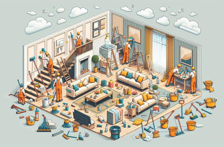 El Toque Final: La Importancia de la Limpieza Post-Obra para Realzar tu Nueva Decoración