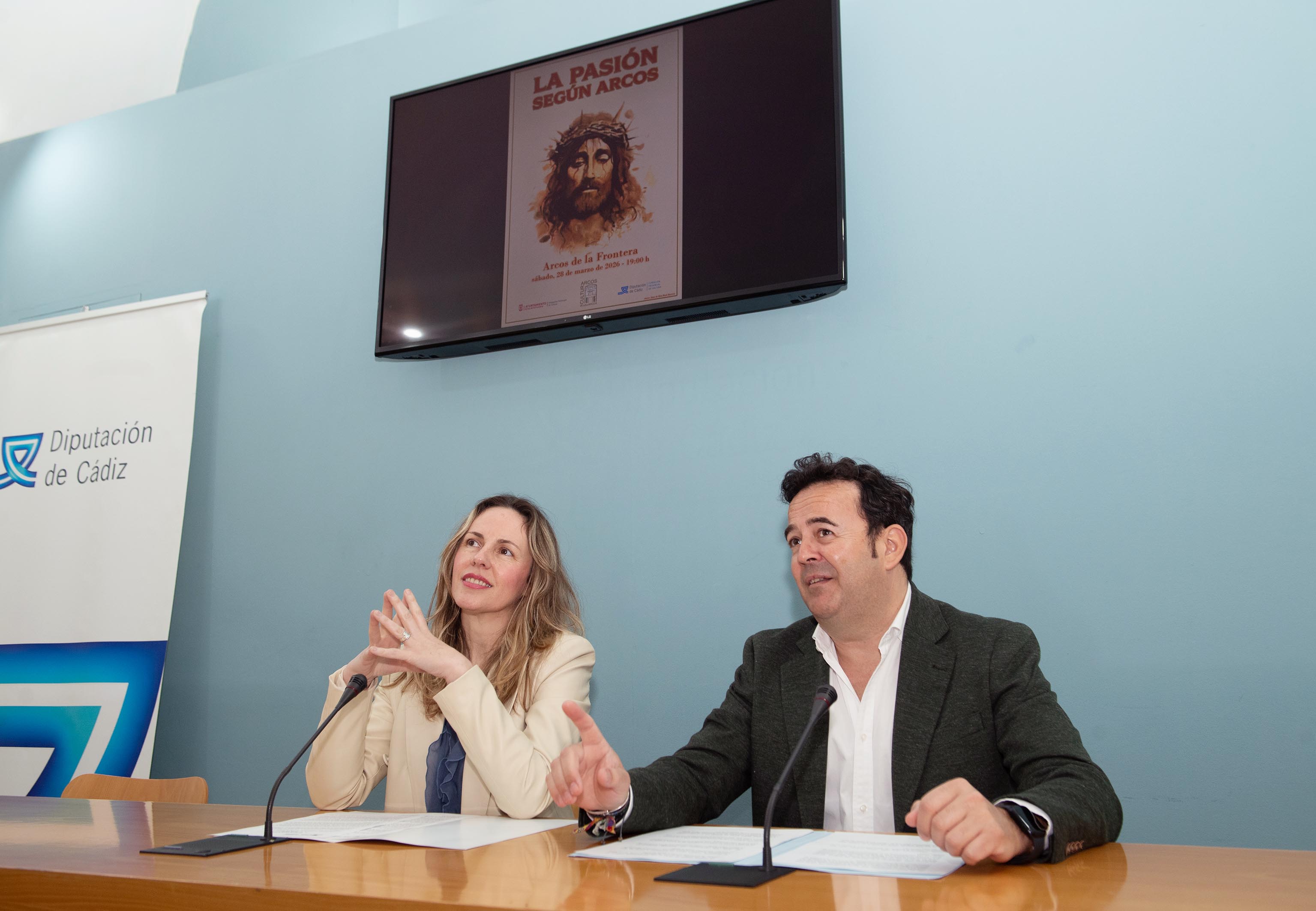 El casco histórico de Arcos se prepara para la recreación de la Pasión de Cristo como antesala de la Semana Santa 1 El casco histórico de Arcos se prepara para la recreación de la Pasión de Cristo como antesala de la Semana Santa