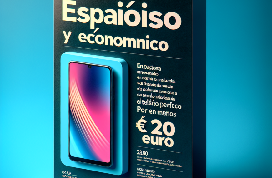 Espacioso y Económico: Encuentra el Teléfono Perfecto por Menos de 200 Euros