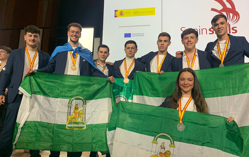 Éxito Andaluz: Siete Medallas en el Campeonato Nacional de FP SpainSkills 2026