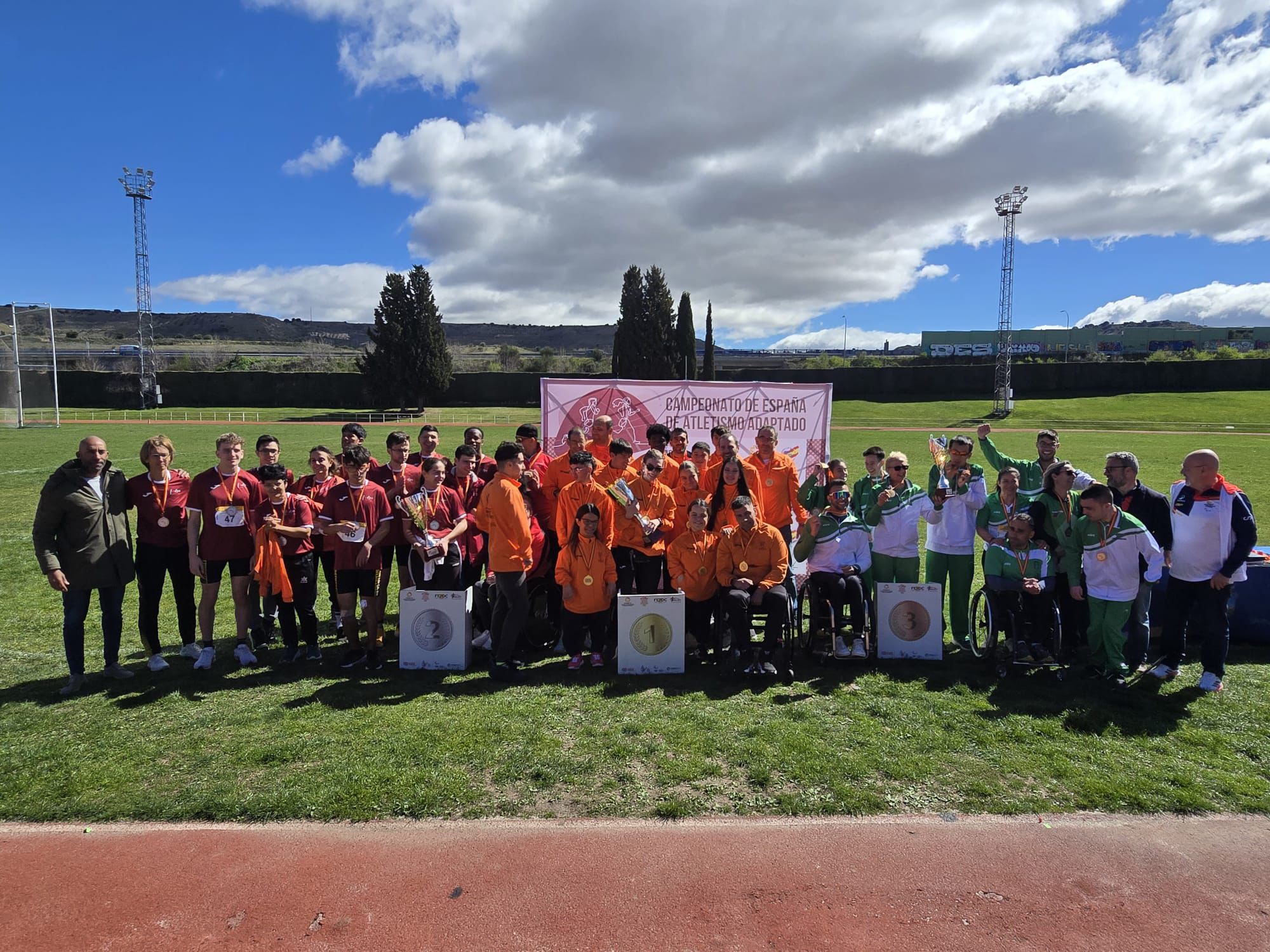 Éxito rotundo en el Campeonato de España de Atletismo por Comunidades Autónomas 1 Cto de España por CCAA.