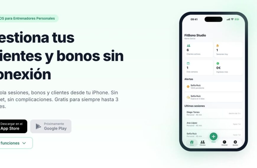 FitBono: La App Definitiva para Entrenadores de iPhone