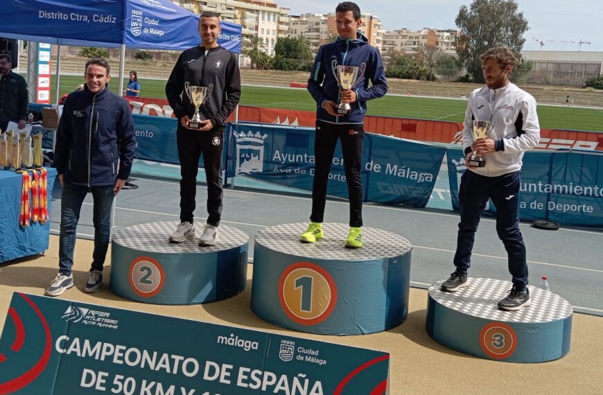 Houssame Benabbou, Campeón de España de 50K, con Rubén Álvarez en Tercera Posición – FAA
