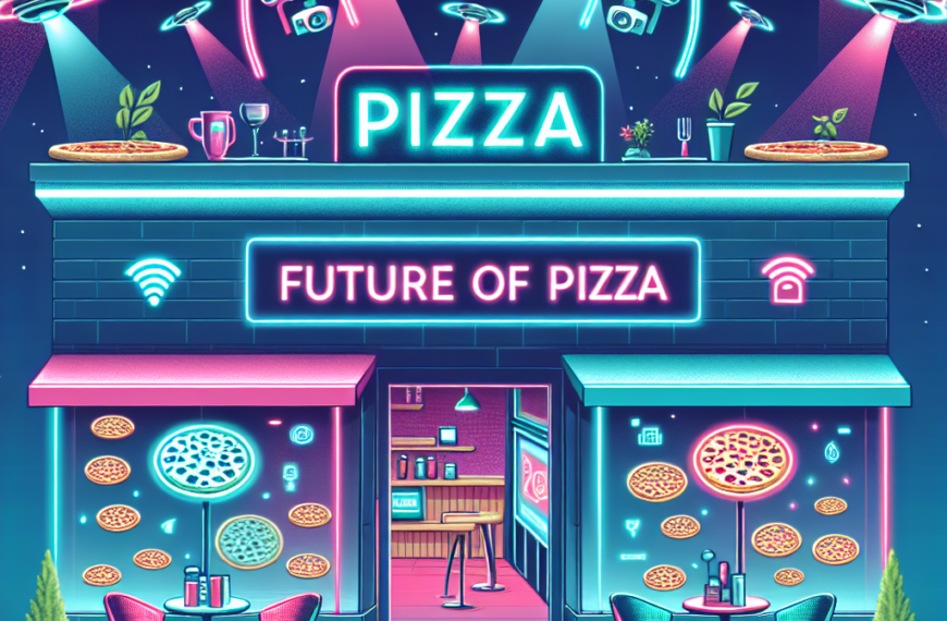 Ideas Visionarias para el Diseño Futurista de las Pizzerías del Mañana