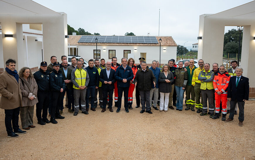 Inauguración del Cecop de Andújar para Garantizar la Seguridad en la Romería de la Cabeza