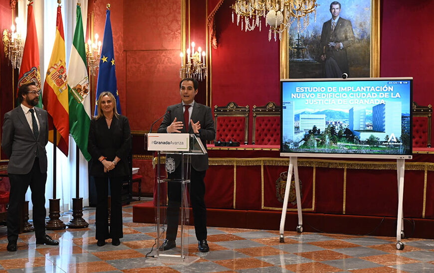 Integración Arquitectónica: La Ciudad de la Justicia de Granada Completa su Complejo con Dos Torres