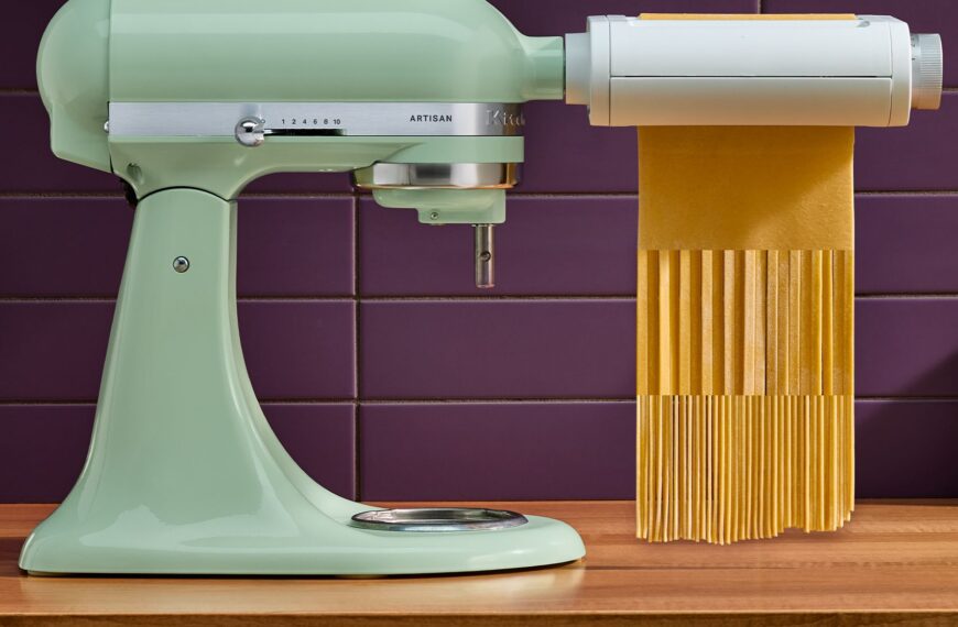 KitchenAid Revoluciona la Cocina con su Nuevo Accesorio 3 en 1 para Pasta Fresca
