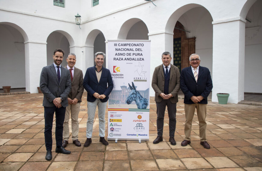 La Diputación de Córdoba Apoya el III Campeonato Nacional de Asno de Pura Raza Andaluza