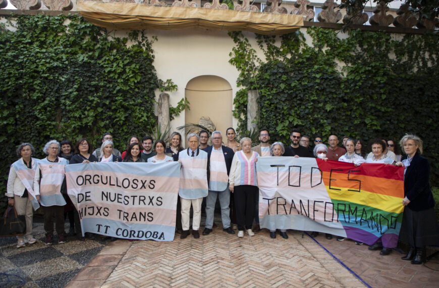 La Diputación de Córdoba conmemora el Día Internacional de la Visibilidad Trans con la lectura de un manifiesto el 31 de marzo