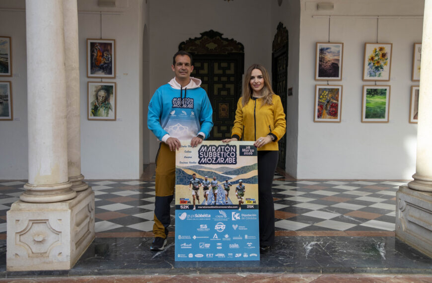 La Diputación de Córdoba se une a la nueva edición del Maratón Subbético Mozárabe, que se celebrará el 28 de marzo