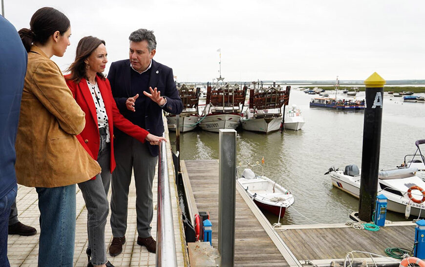 La Junta Concluirá en Semana Santa las Obras para Mejorar la Navegabilidad del Puerto de El Terrón