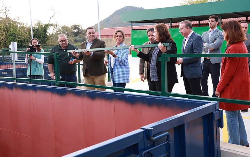 La Junta Inaugura el Nuevo Punto Limpio de Aracena tras una Inversión Superior a 510.000 Euros