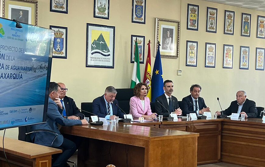 La Junta invierte casi 58 millones en 13 obras hidráulicas en la Axarquía desde 2019