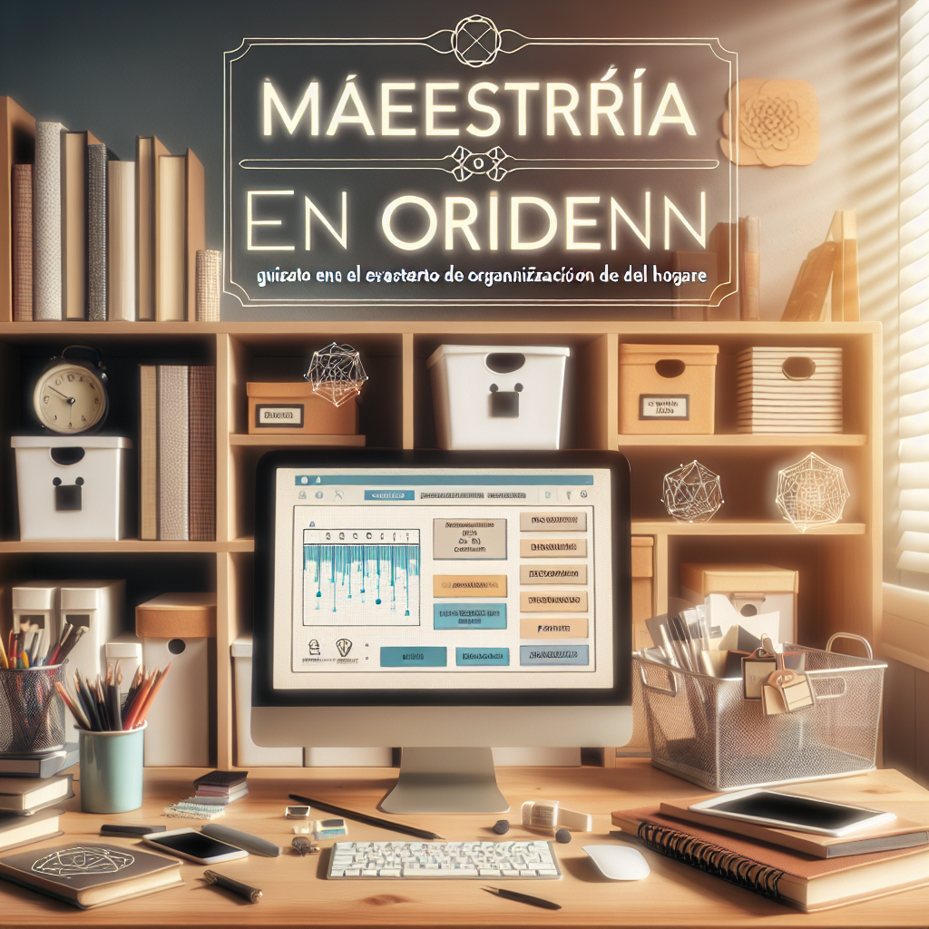 Maestría en Orden: Guía Definitiva para Transformarte en el Experto de Organización del Hogar 1 Maestria en Orden Guia Definitiva para Transformarte en el