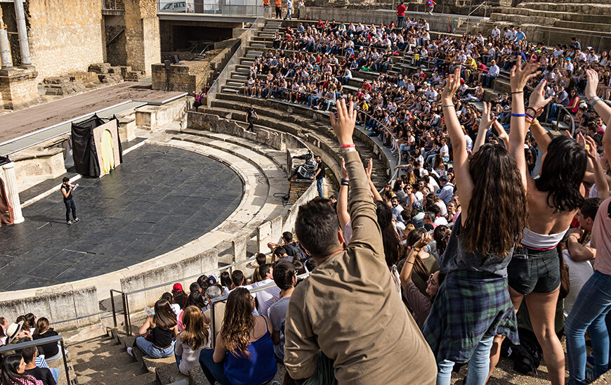 Más de 3.000 Estudiantes se Unirán al Festival Europeo Juvenil de Teatro Grecolatino de Itálica