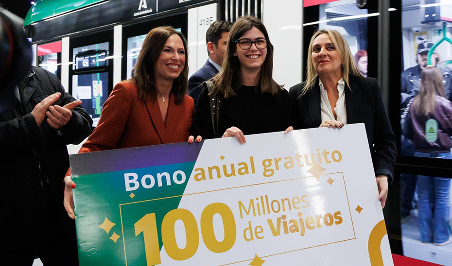 Metro de Granada Celebra Hito: 100 Millones de Usuarios Desde 2017 1 Metro de Granada Celebra Hito: 100 Millones de Usuarios Desde 2017