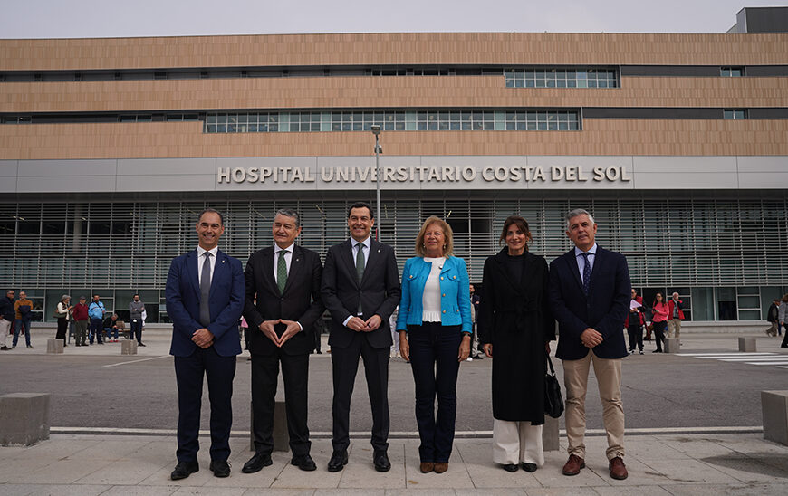 Moreno Inaugura Ampliación del Hospital Costa del Sol tras Parálisis de Obras desde 2010