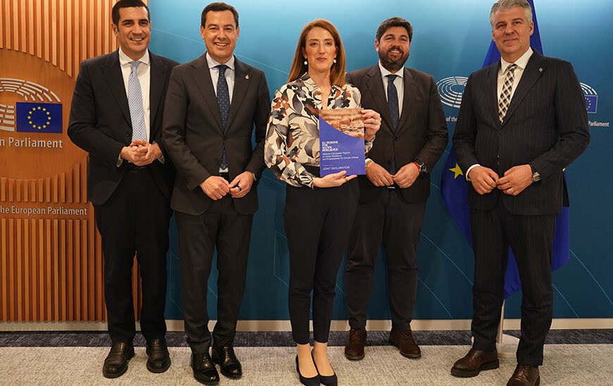Moreno Solicita en Bruselas Ayudas Europeas para Revitalizar la Economía Andaluza tras el Temporal