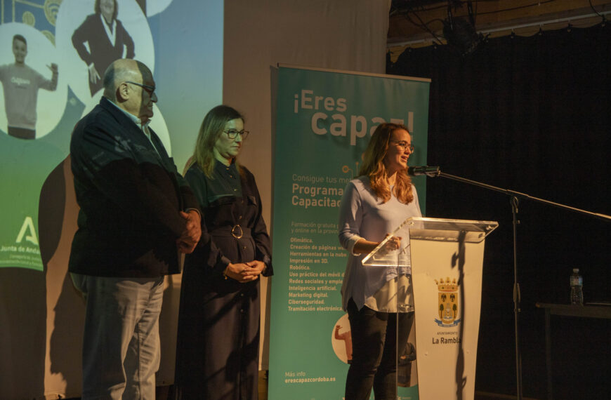 Mujeres de la Campiña Sur se capacitan en habilidades digitales gracias al programa 'Eres capaz' de la Diputación