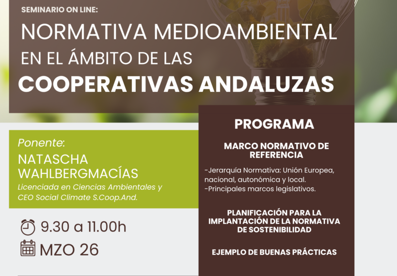 Normativa Medioambiental en Cooperativas Andaluzas: Impulsando la Economía Social con FAECTA