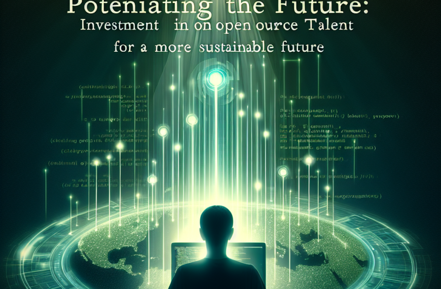 Potenciando el Futuro: Inversión en el Talento de Código Abierto para un Mañana Sostenible