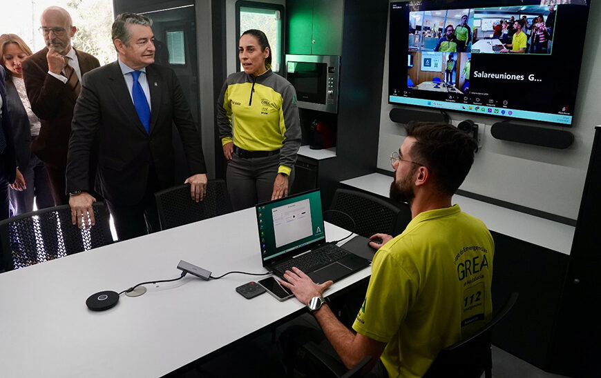 Presentación del Innovador Puesto de Mando Avanzado para Emergencias de La Junta: Unico en Europa