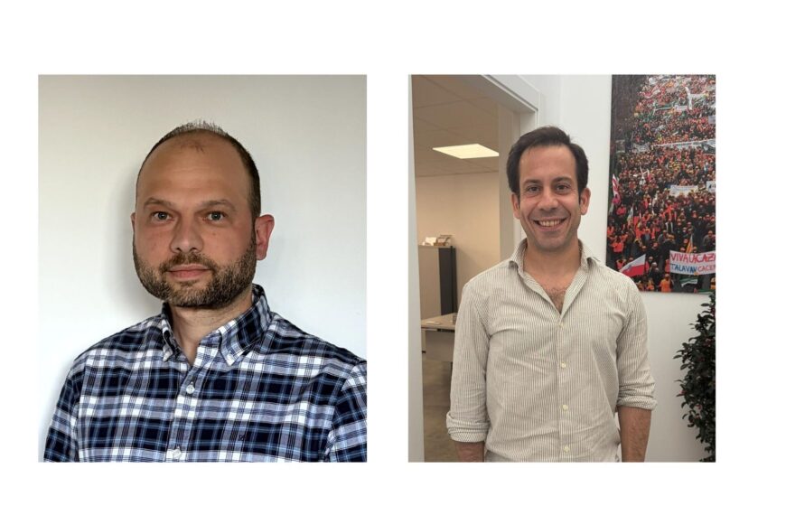 Pruden Lozano, Delegado Andaluz de Silvestrismo, y Pablo Sorzano, Coordinador de Presidencia en la Federación Andaluza de Caza