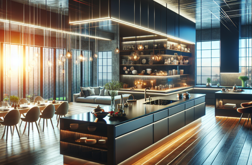 Revoluciona tu Hogar: Cocinas Modernas Abiertas con Diseños Innovadores y Materiales de Primera Calidad