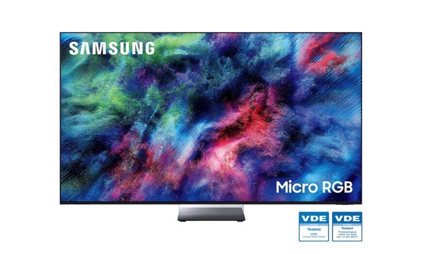 Televisores Micro RGB de Samsung Reciben Aprobaciones VDE por su Seguridad Visual y Beneficios Circadianos