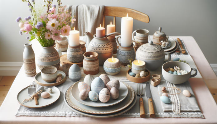 Transforma tu Mesa de Pascua: Inspiraciones de Decoración con Encanto Escandinavo 1 Mesa de Pascua escandinava: cómo decorarla al estilo nórdico