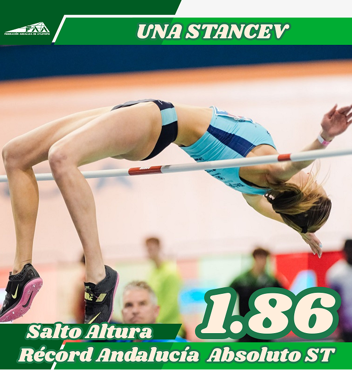Una Stancev Establece Nuevo Récord Absoluto de Andalucía en Salto de Altura - Short Track (FAA) 1 Una Stancev Establece Nuevo Récord Absoluto de Andalucía en Salto de Altura - Short Track (FAA)