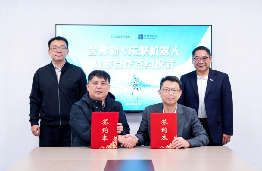 Robots humanoides: Schaeffler amplía su red global de partners y colabora con Leju Robotics en China