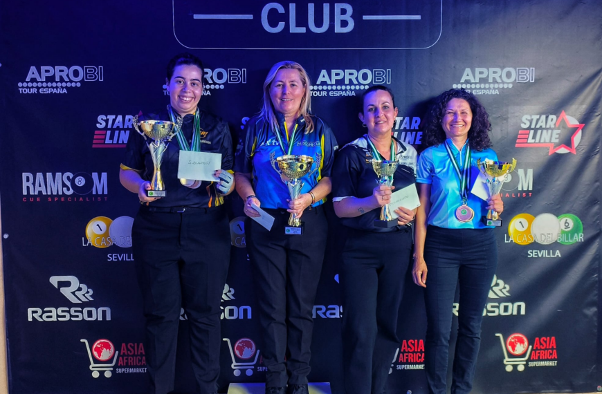 Campeonatos Andaluces de Billar Pool Femenino Bola 8/Bola 9/Bola 10 Temporada 25/26 – Federación Andaluza de Billar