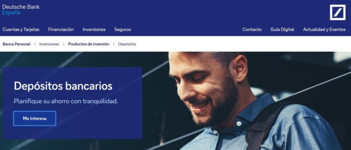 Deutsche Bank renueva su Depósito Confianza Más DB con una remuneración de hasta un 3 % TAE a 12 meses