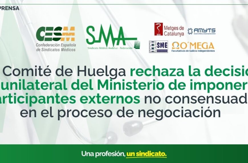 El Comité de Huelga Rechaza la Imposición Unilateral del Ministerio de Participantes Externos en el Proceso de Negociación