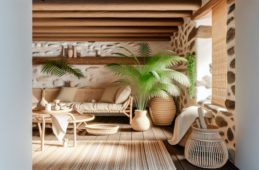 Materiales Naturales en la Decoración: Transformando Espacios con Calidez y Serenidad