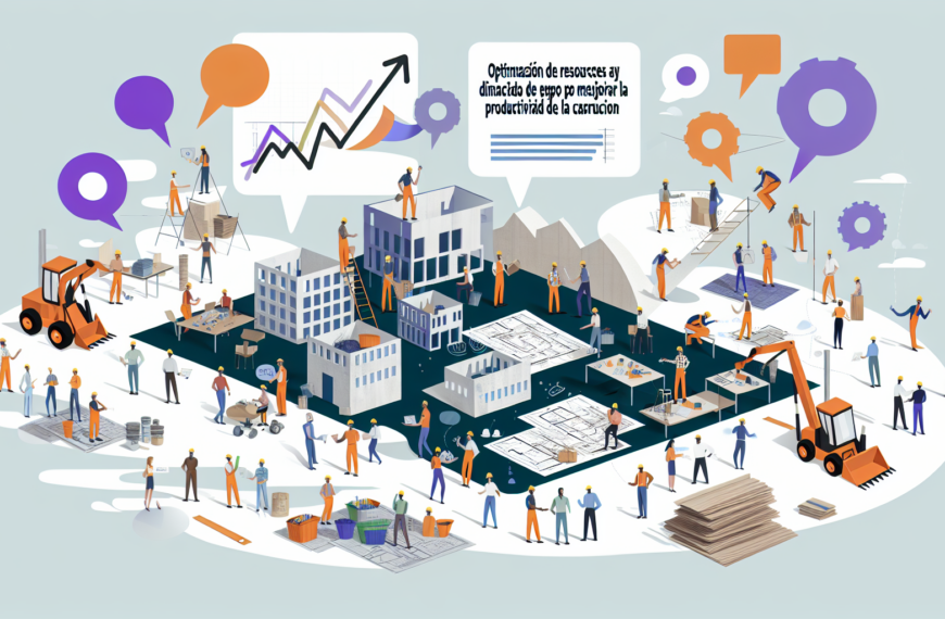 Optimización de Recursos y Dinámicas de Equipo: Estrategias para Mejorar la Productividad y Calidad en la Construcción