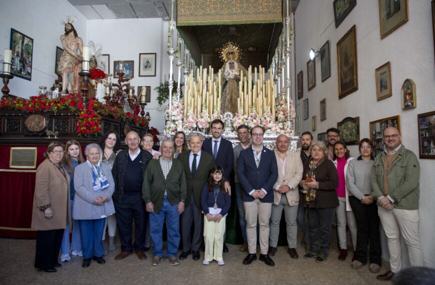 Restauración del Palio de Nuestra Señora de la Esperanza de Villanueva de Córdoba